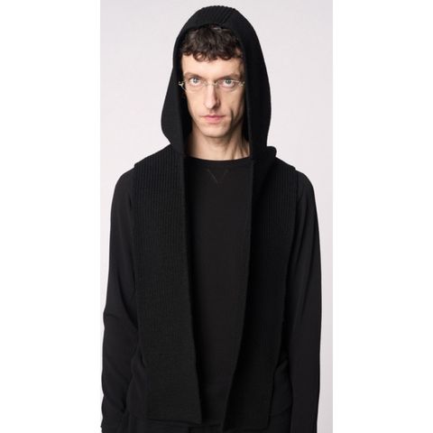 【残りわずか】Hooded Knit Scarf