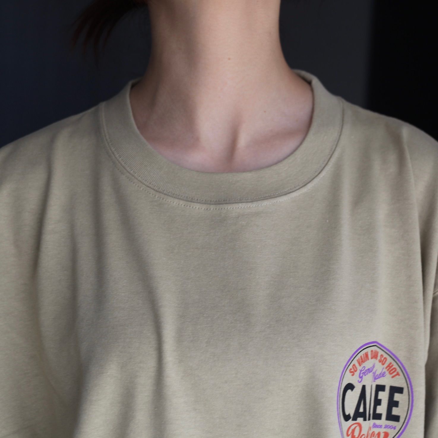 【残り一点】Vintage Type Circle Logo L/S Tee