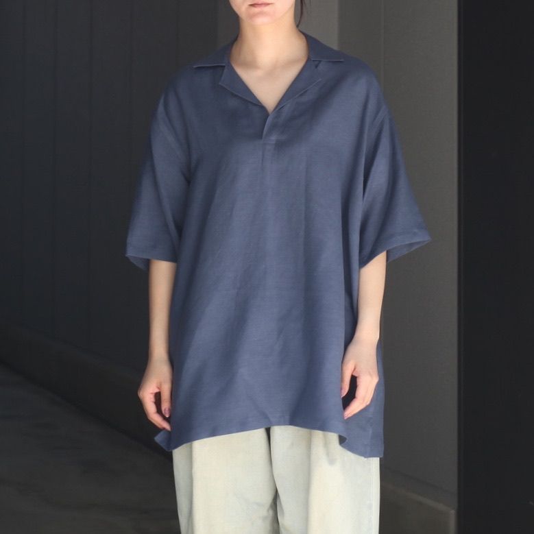 YOKE - 【残り一点】Linen Skipper Polo Shirt | ACRMTSM ONLINE STORE