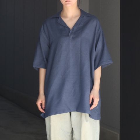【残り一点】Linen Skipper Polo Shirt