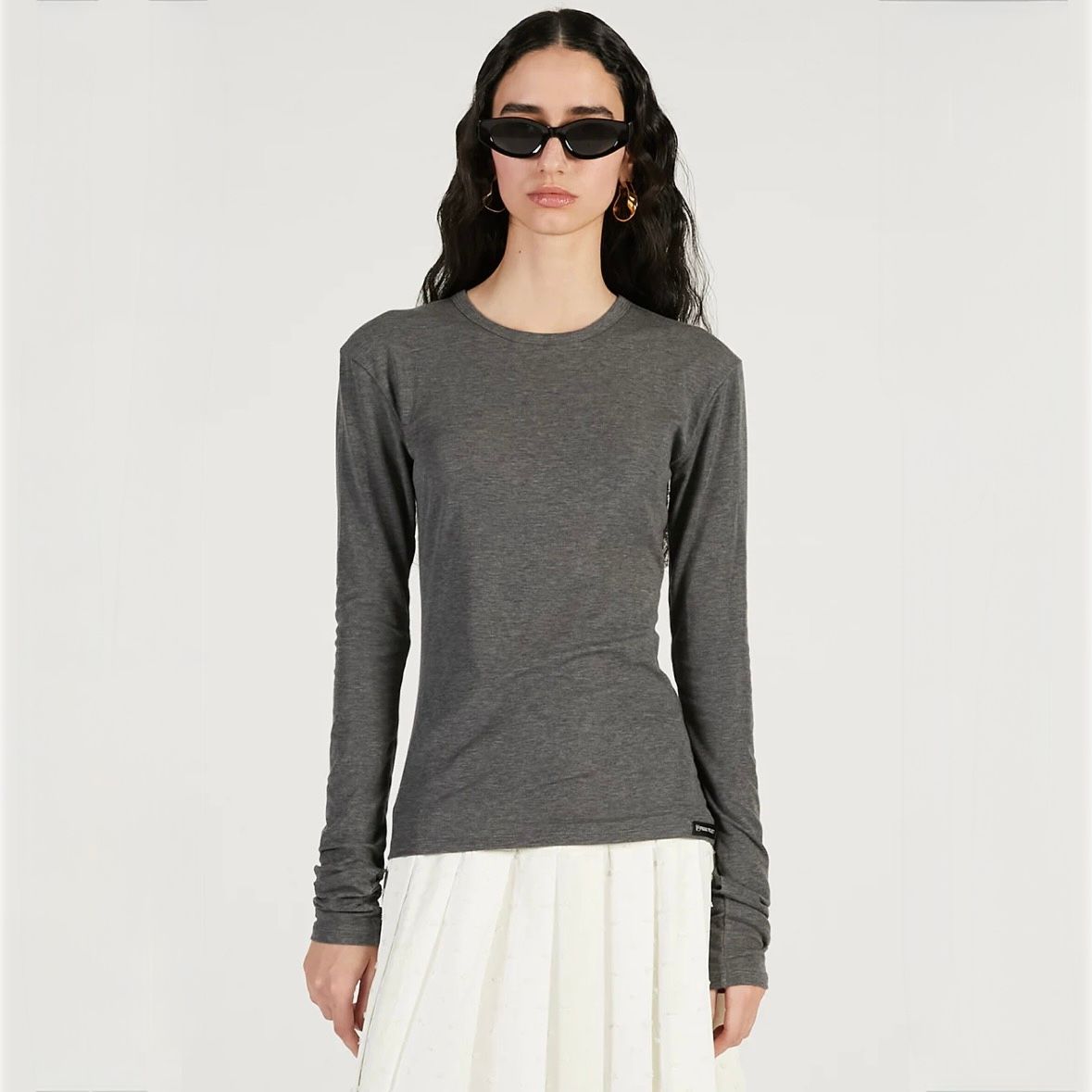 【残り一点】ダブルネックレイヤードトップ