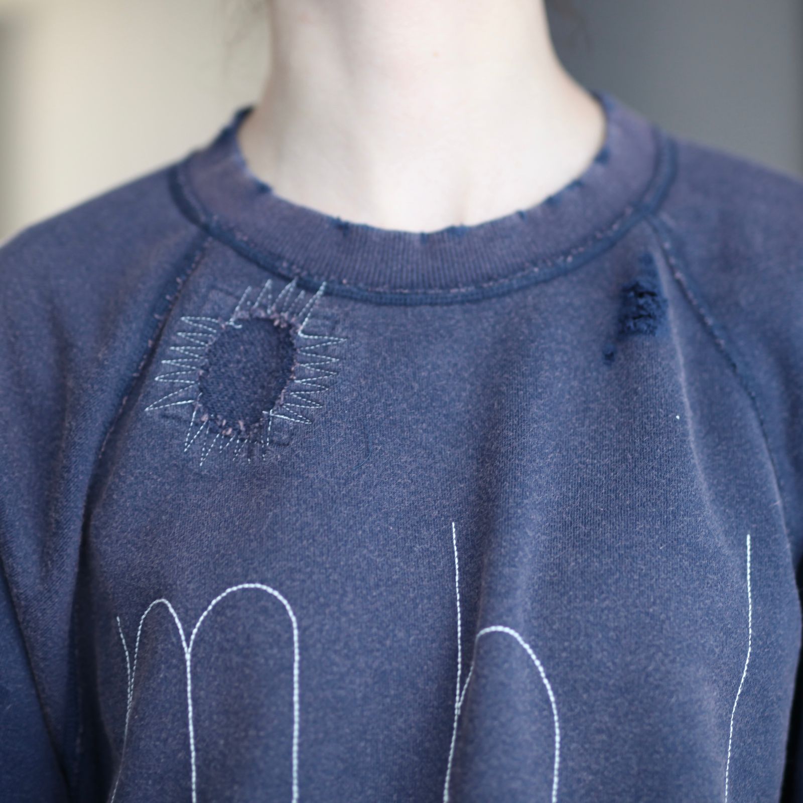 【残り一点】ロゴ刺繍スウェット