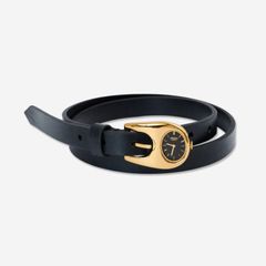 【残り一点】Buckle Watch Belt(BLACK×GOLD)
