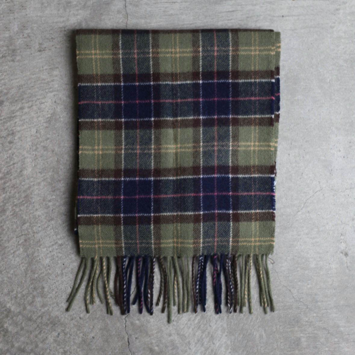 【残り一点】Tartan Lambswool Scarf