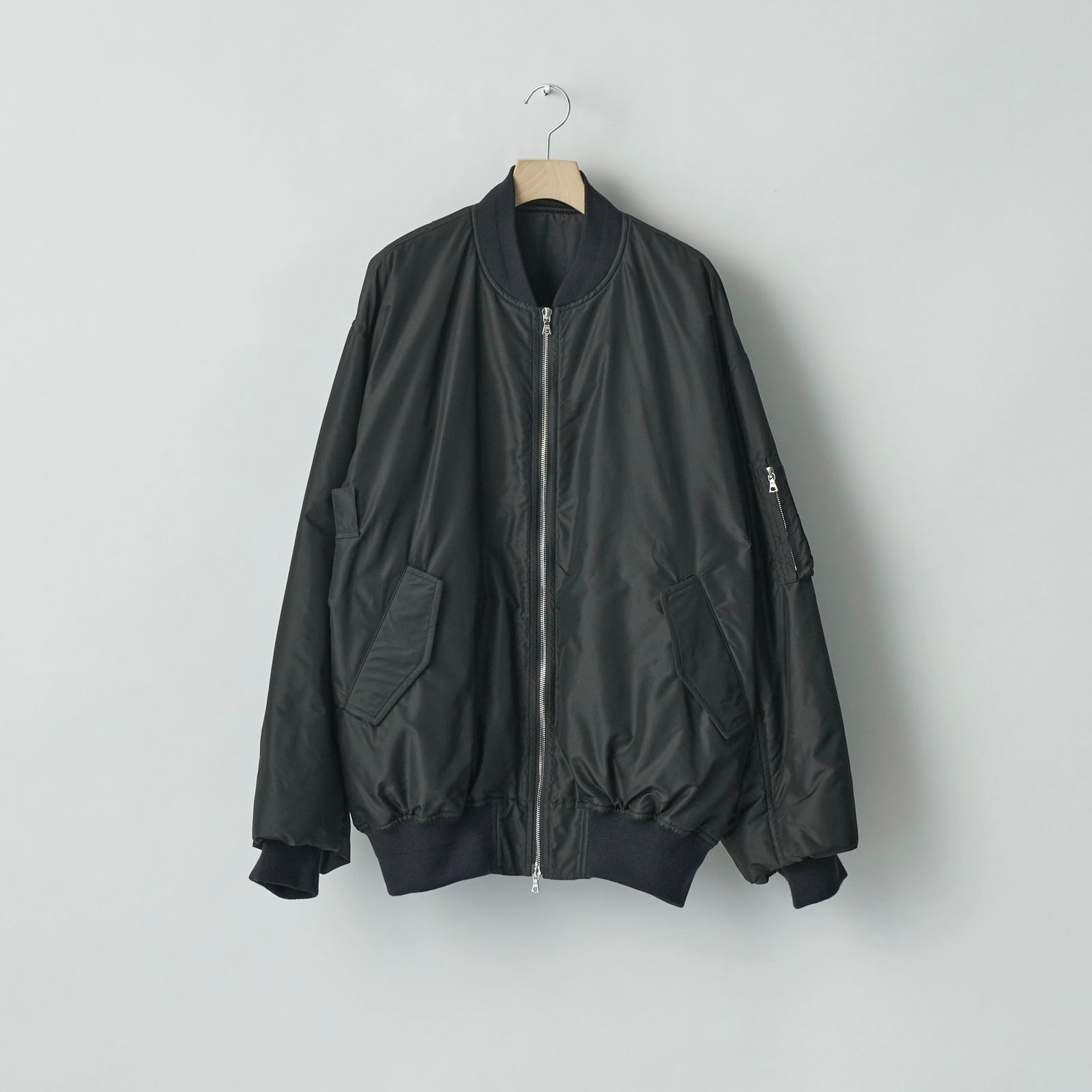 ジャケット・アウター ssstein 24AW Oversized Flight Jacket S 24AW]ssstein(シュタイン) / OVERSIZED FLIGHT JACKET -BLACK