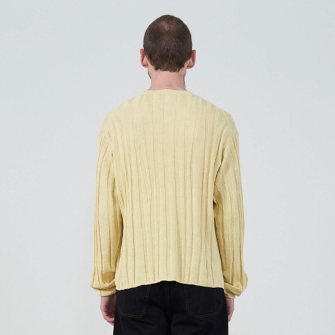 【残り一点】Random Rib Crewneck Sweater