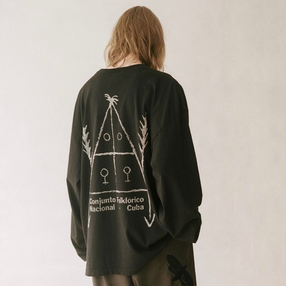 【残りわずか】Oversized Garment Dye L/S T-Shirt