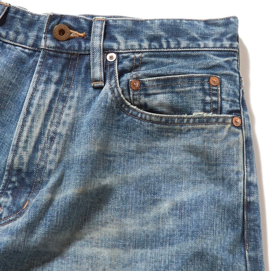 【残り一点】Faded Modern Denim Pants Wide Cut