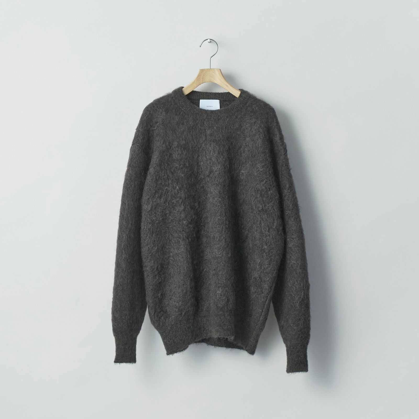 【残りわずか】Kid Mohair Mix Jacquard Knit LS