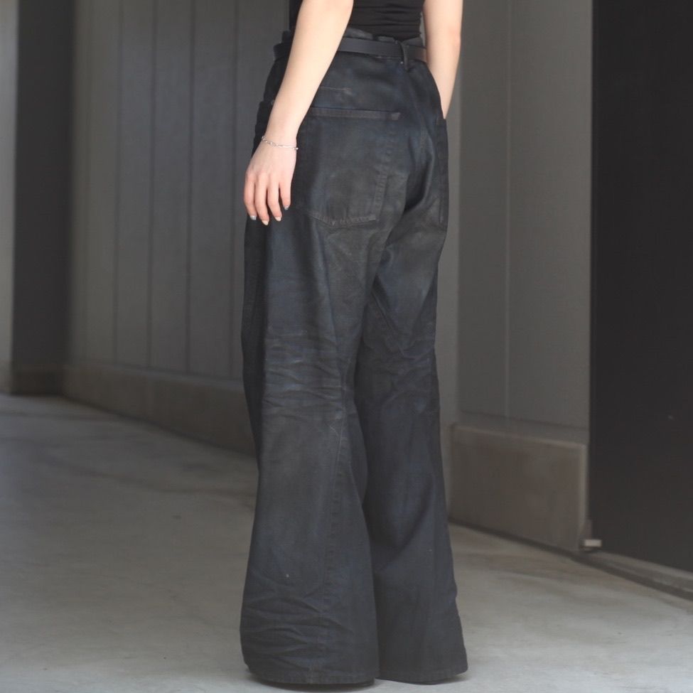 【残りわずか】3D Twisted Wide Leg Jeans