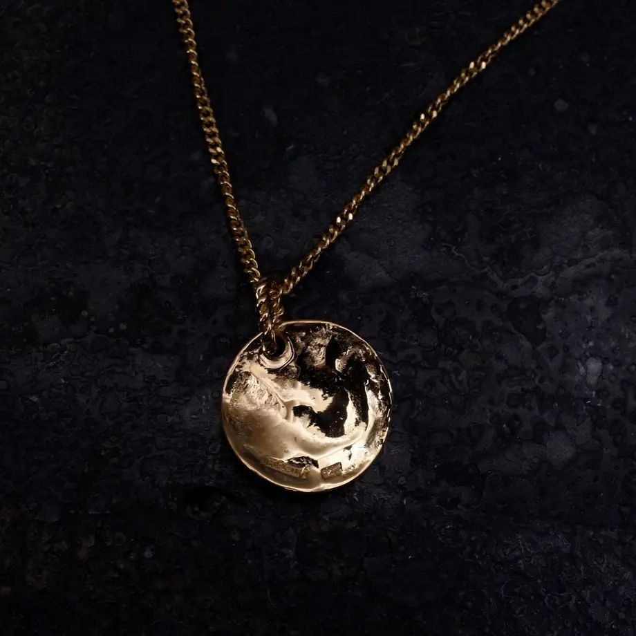 【残り一点】Stairway to Heaven Coin Pendant(GOLD)