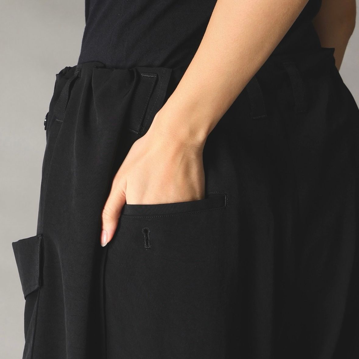 【残り一点】ラップスカートパンツ