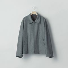 【残りわずか】Wool Cashmere Zip Short Jacket