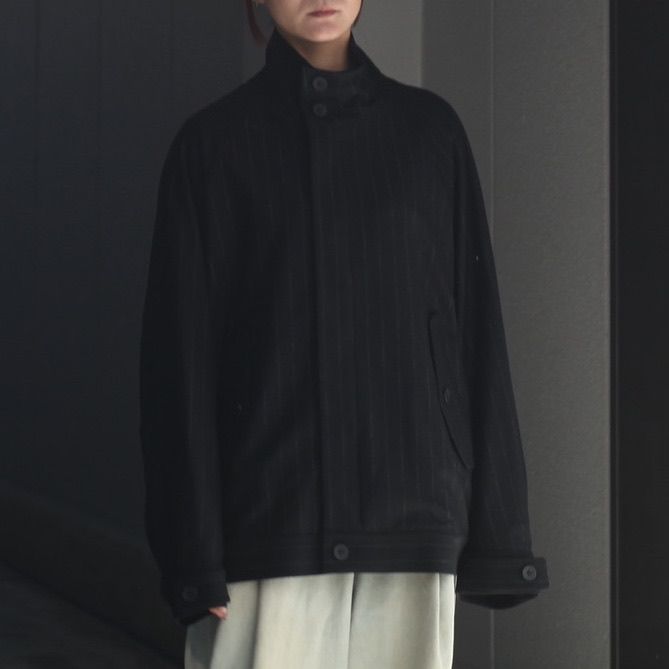 【残り一点】36G Wool Stripe Blouson