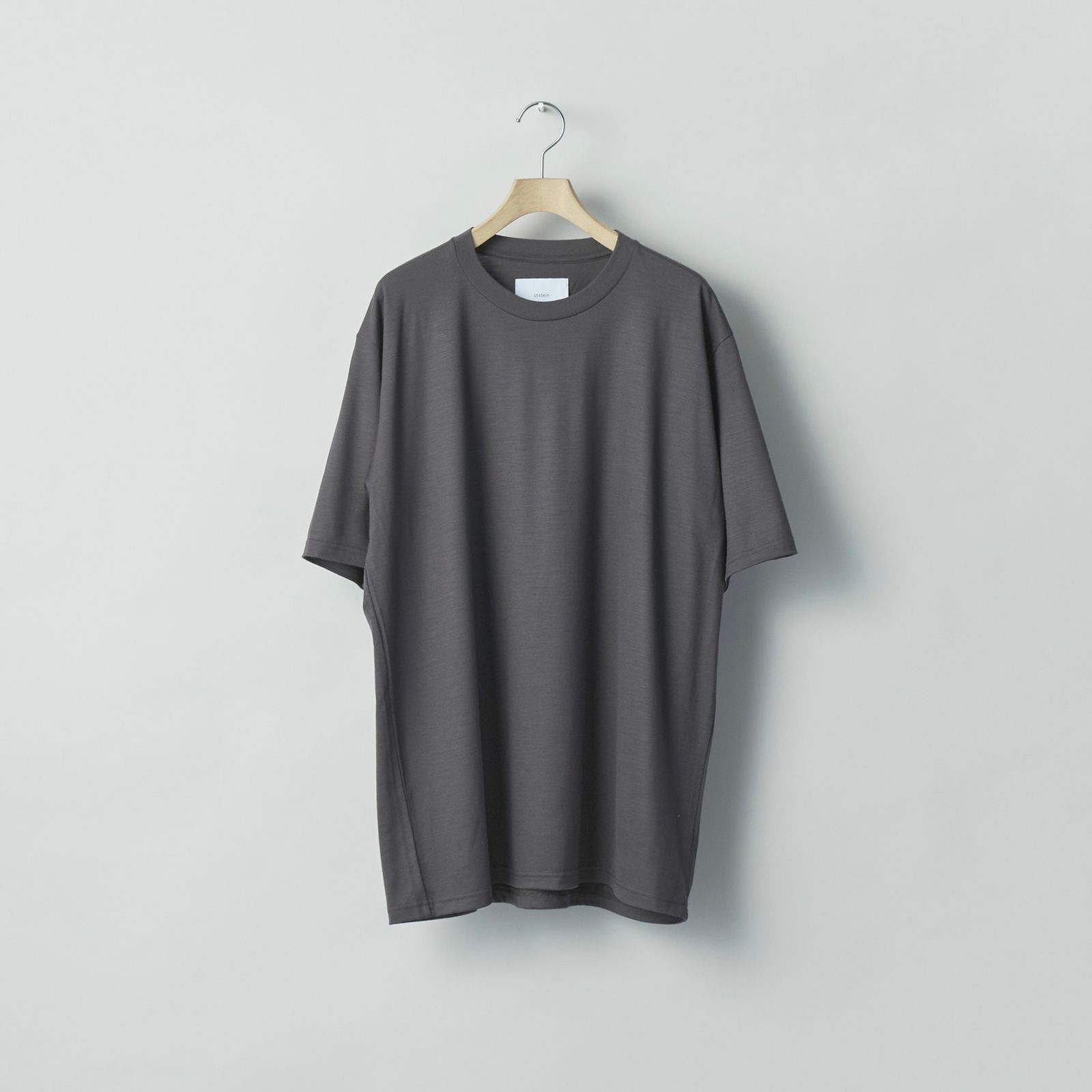 【残り一点】Fine Wool Oversized Short Sleeve Tee