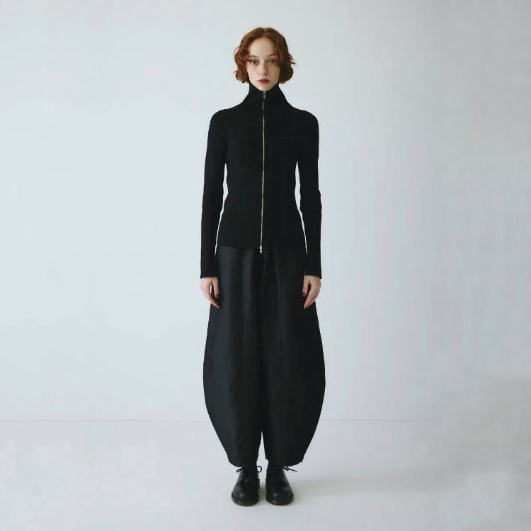 【残り一点】Zip Up Knit Tops