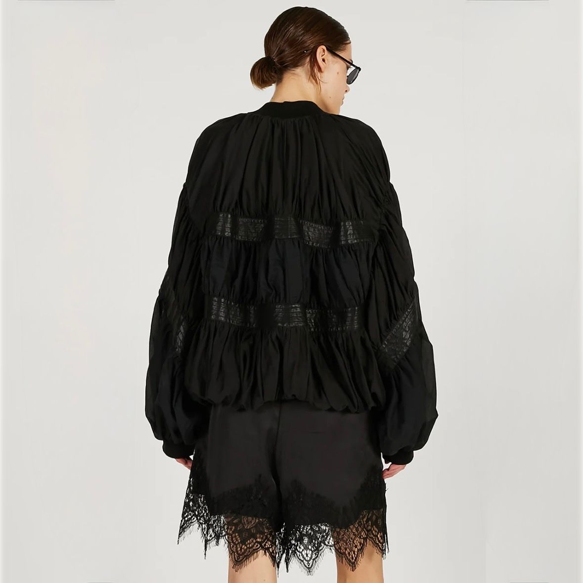 【残り一点】シアーボリュームブルゾン