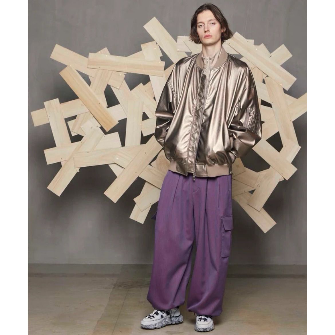 MAISON SPECIAL - 【残り一点】High Count Wool Prime-Wide Cargo