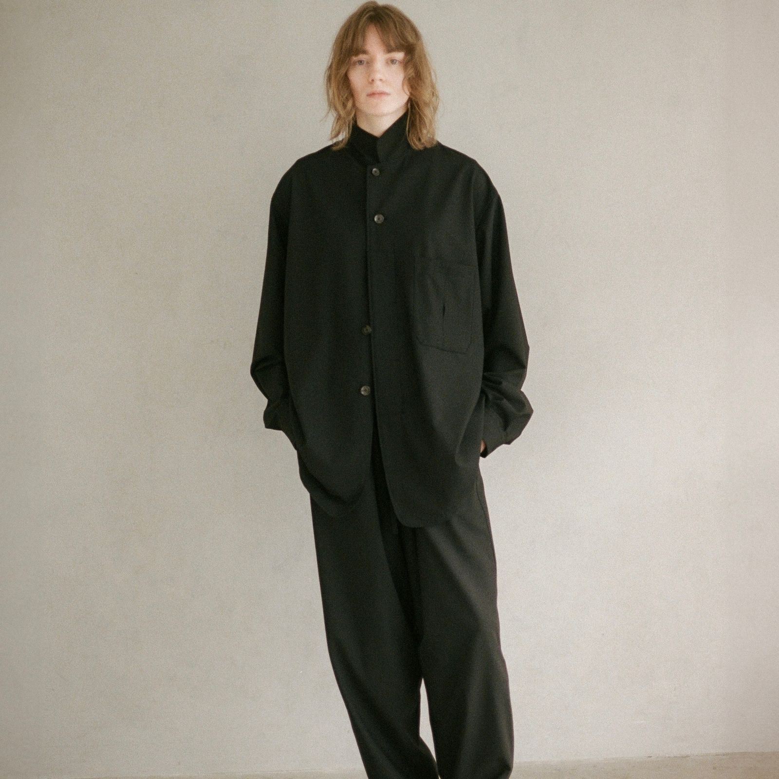【残り一点】Cuffed Jacket Shirt
