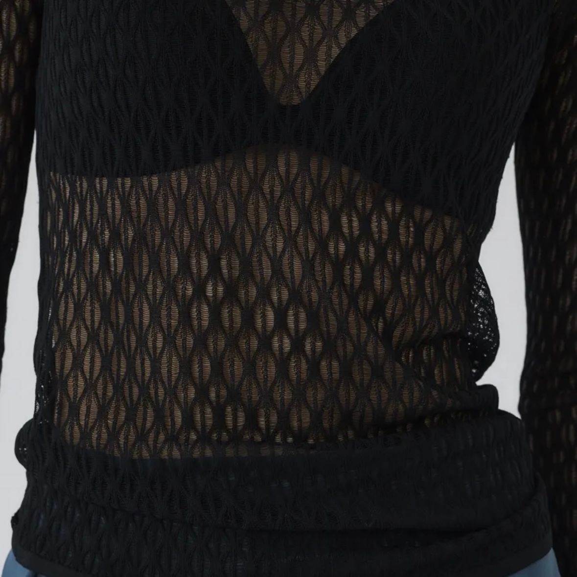 【残り一点】Lace Knitting Tops