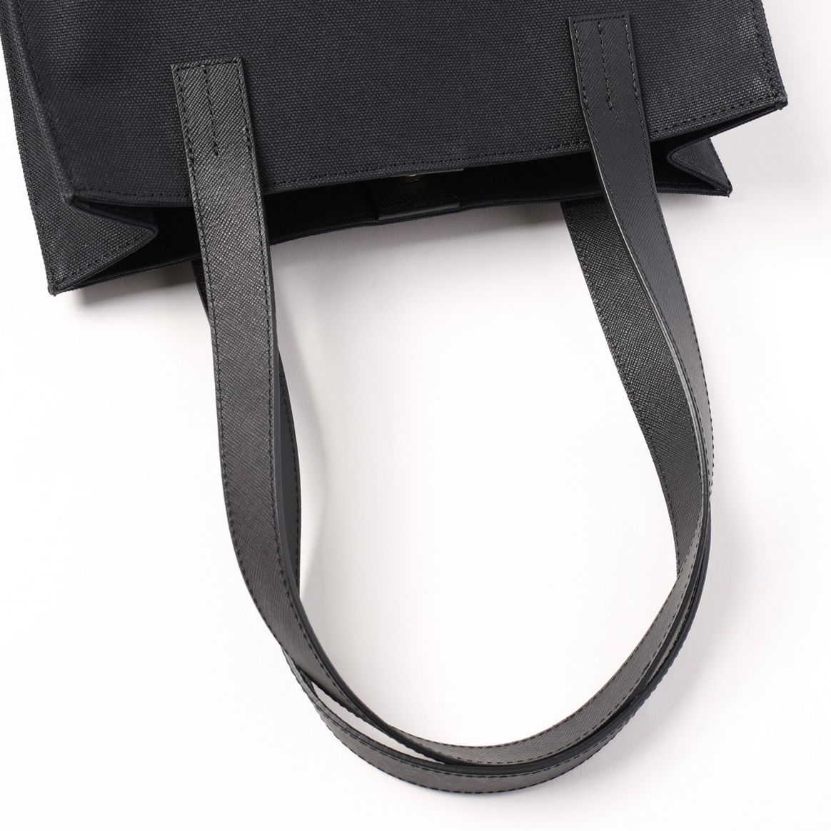 【残り一点】Leather Pocket Canvas Mini Tote