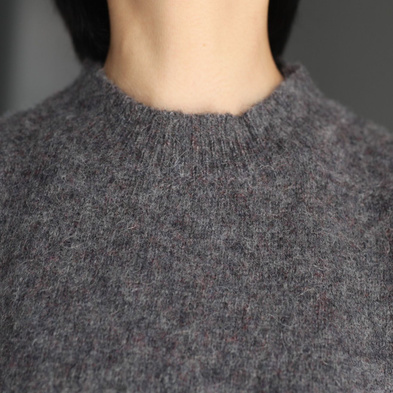 EVCON - 【残り一点】Jamieson's Crew Neck Knit | ACRMTSM ONLINE STORE