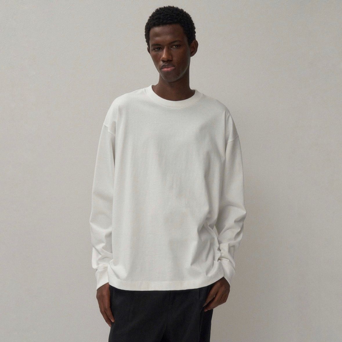 【残り一点】12/- Air Spinning Loose Fit Longsleeve T-shirt