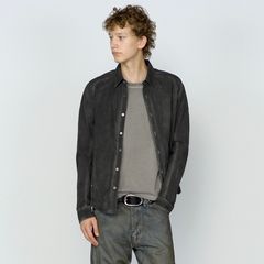 【残り一点】Checkered Panelled Utility Shirt