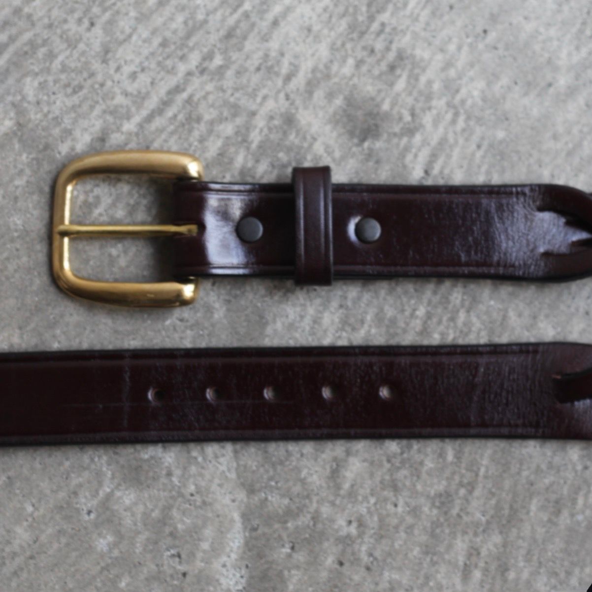 【残り一点】1/4 Braided Belt(HAVANA)