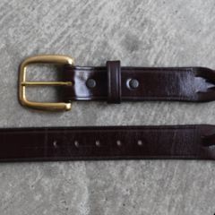 【残り一点】1/4 Braided Belt(HAVANA)