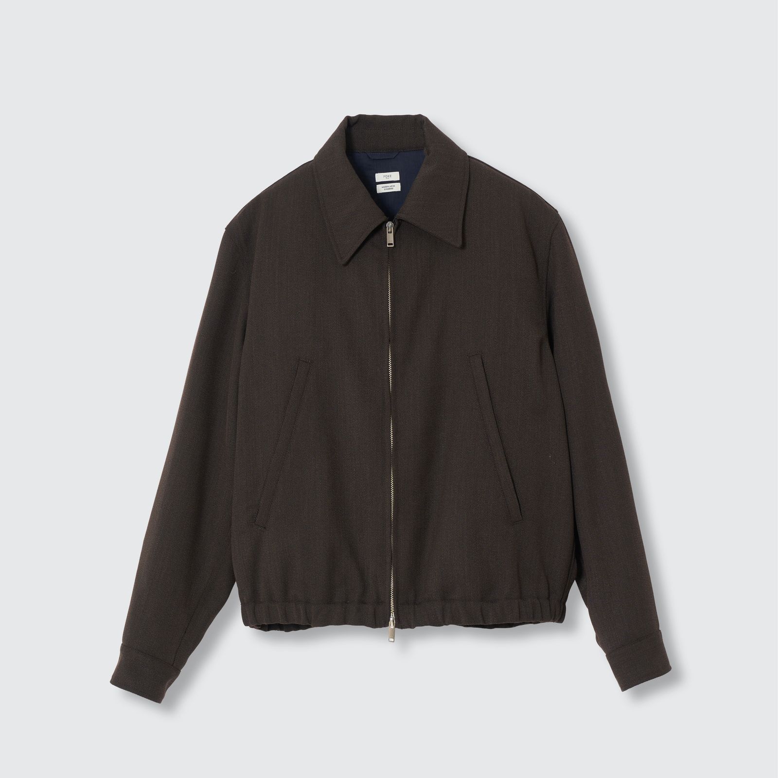 【残り一点】Twisted Gabardine Zip Blouson