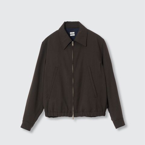 【残り一点】Twisted Gabardine Zip Blouson