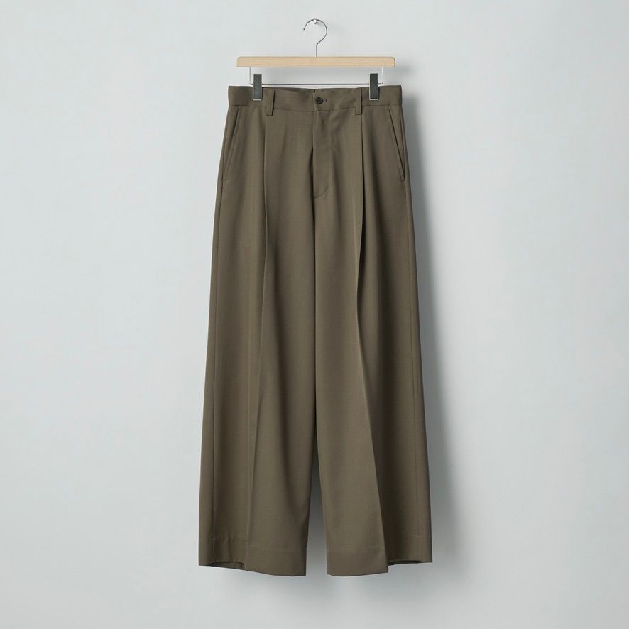 ssstein - 【残りわずか】Extra Wide Trousers(2/90 WOOL