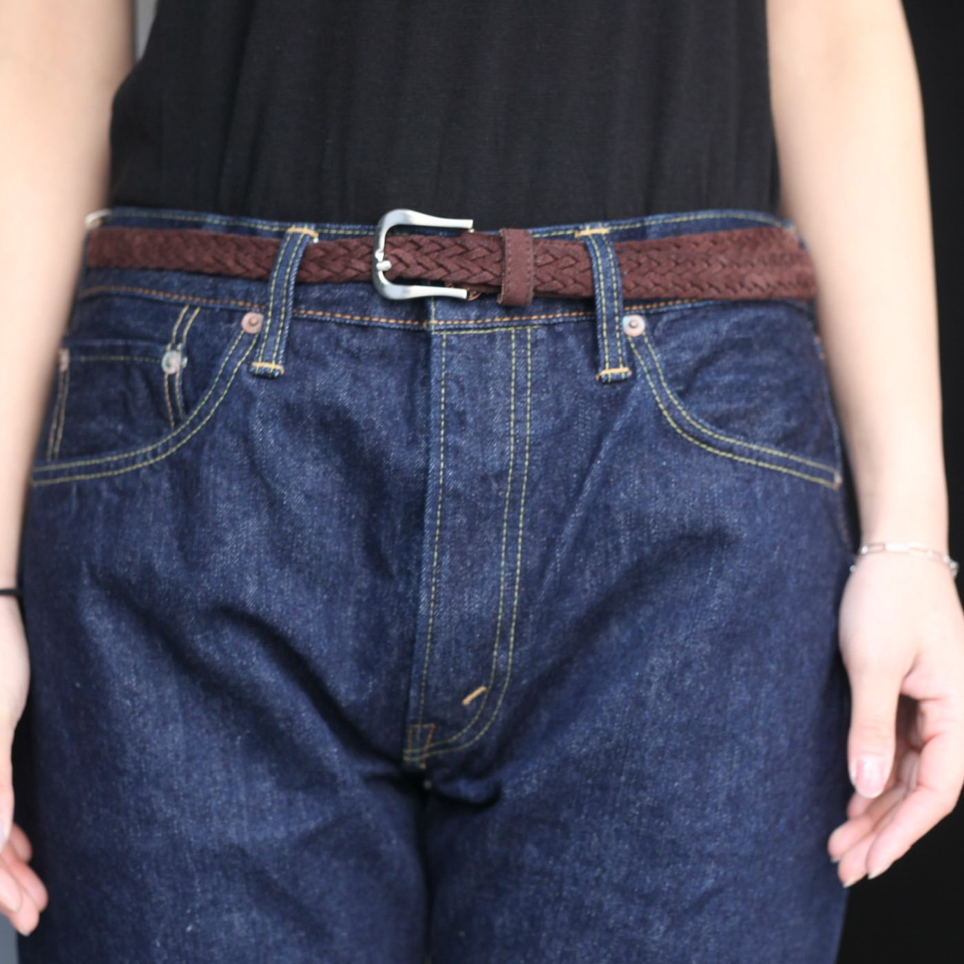 【残りわずか】107 Ivy Fit Selvedge Denim(ONE WASH)