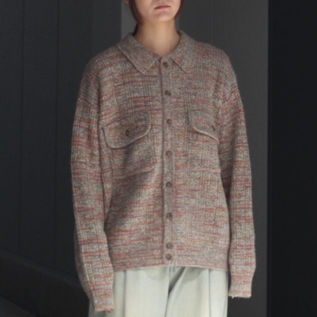 【残り一点】Rib Pattern Knit Jacket