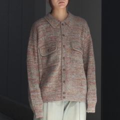 【残り一点】Rib Pattern Knit Jacket