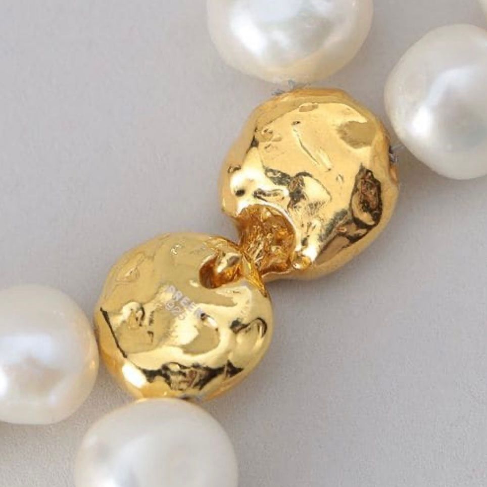 【お取り寄せ注文可能】Baroque Pearl Double Necklace