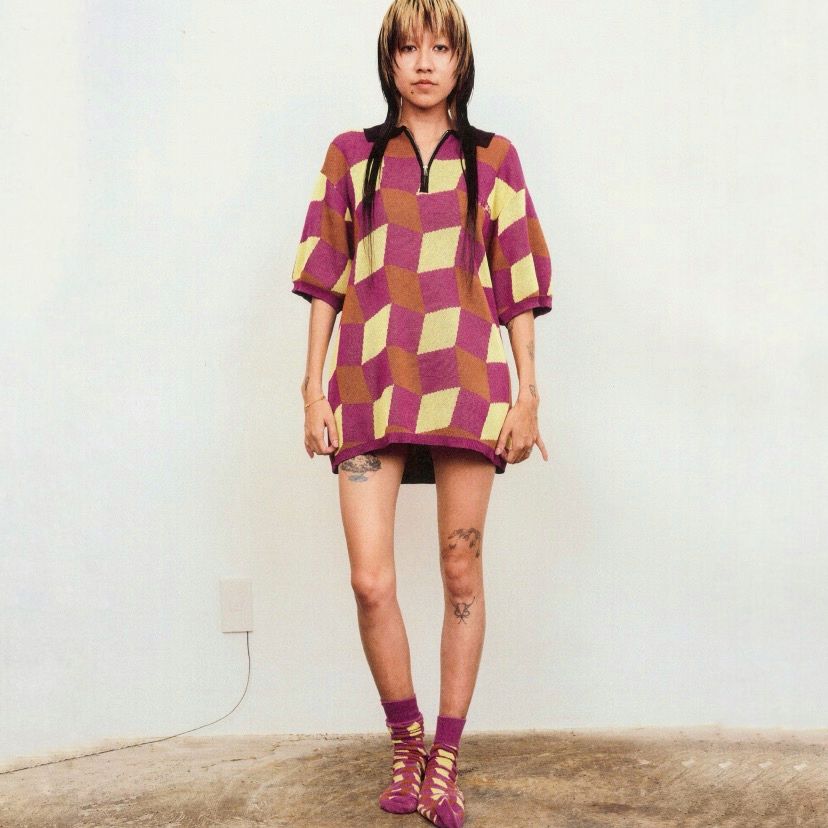 【残り一点】SG Patterned Knit Polo