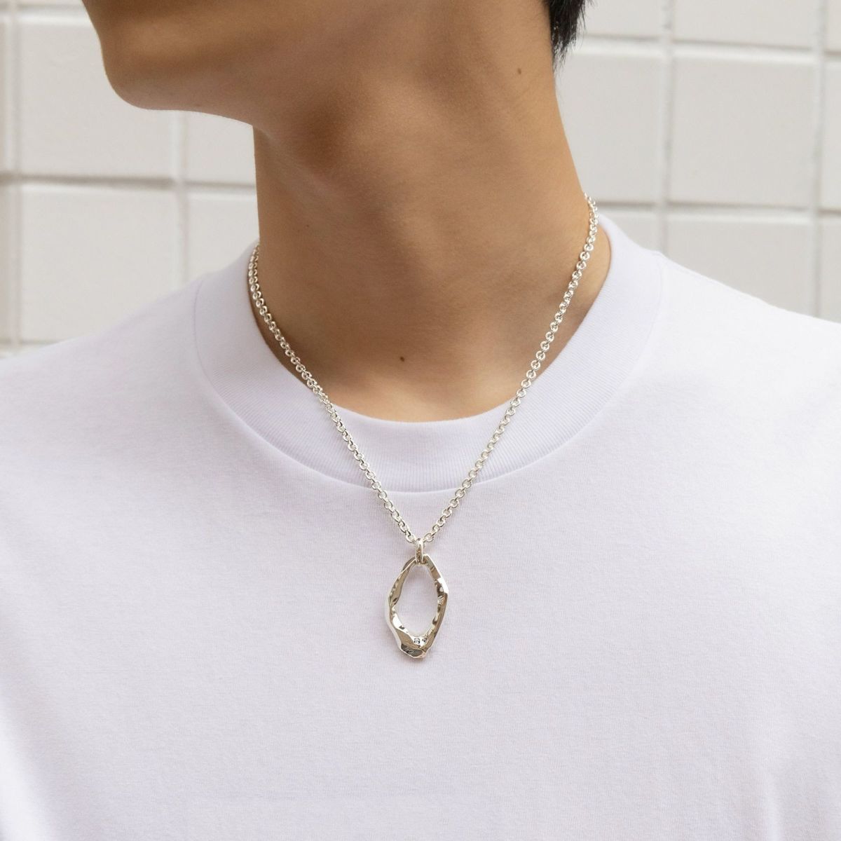 【残り一点】Crockery Ring Pendant_L