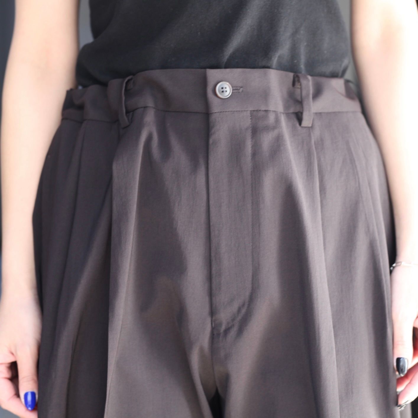 【残り一点】Double Pleated Trousers