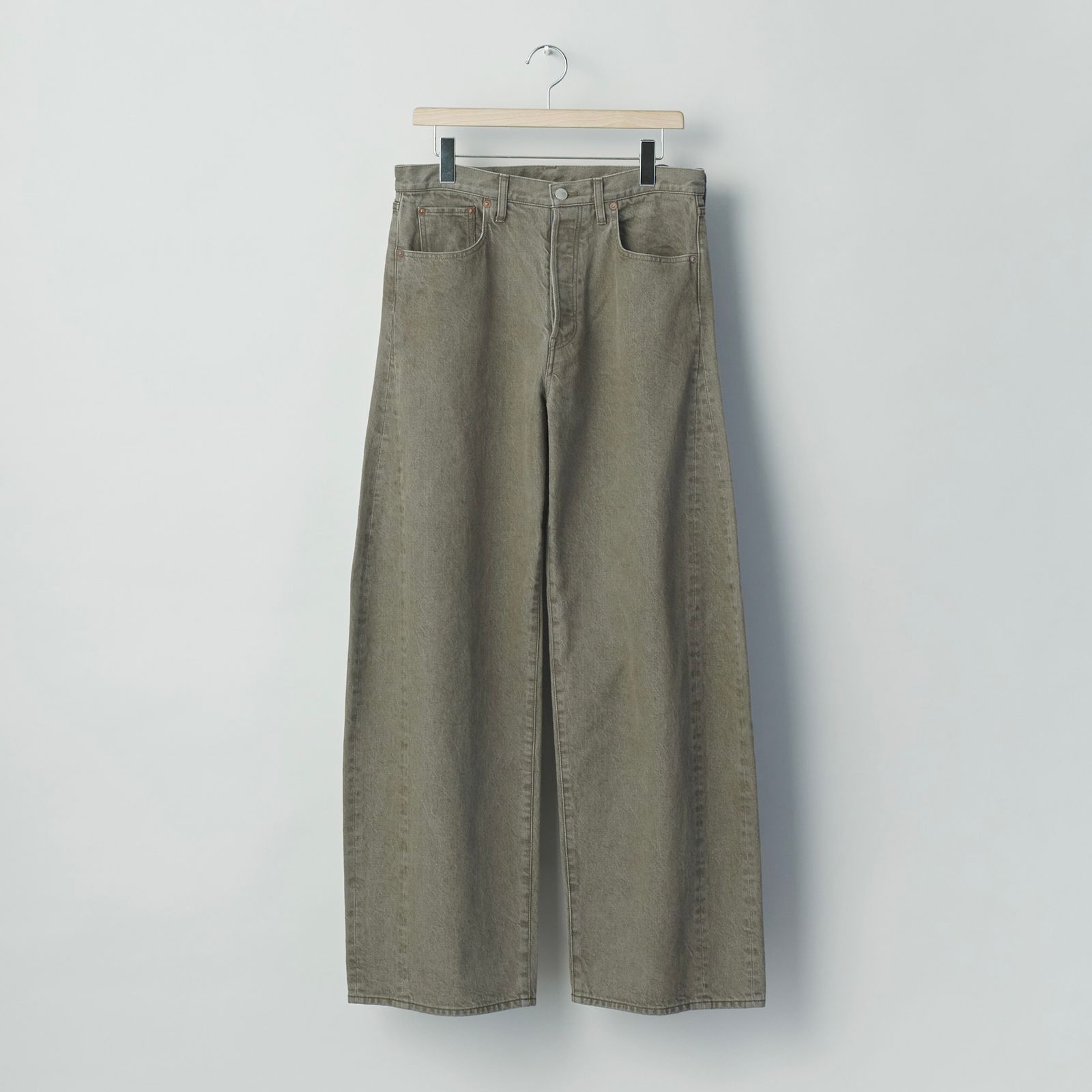 【残りわずか】Deformation Wide Color Denim Pants