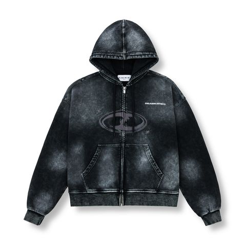 【残りわずか】Fade Wash Zip Hoodie