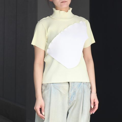 【残り一点】Todo Wave Top Short Sleeve Highneck