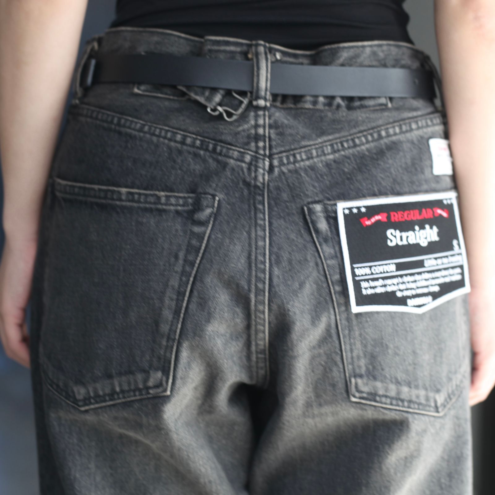 【残りわずか】Straight Vintage Denim Pants