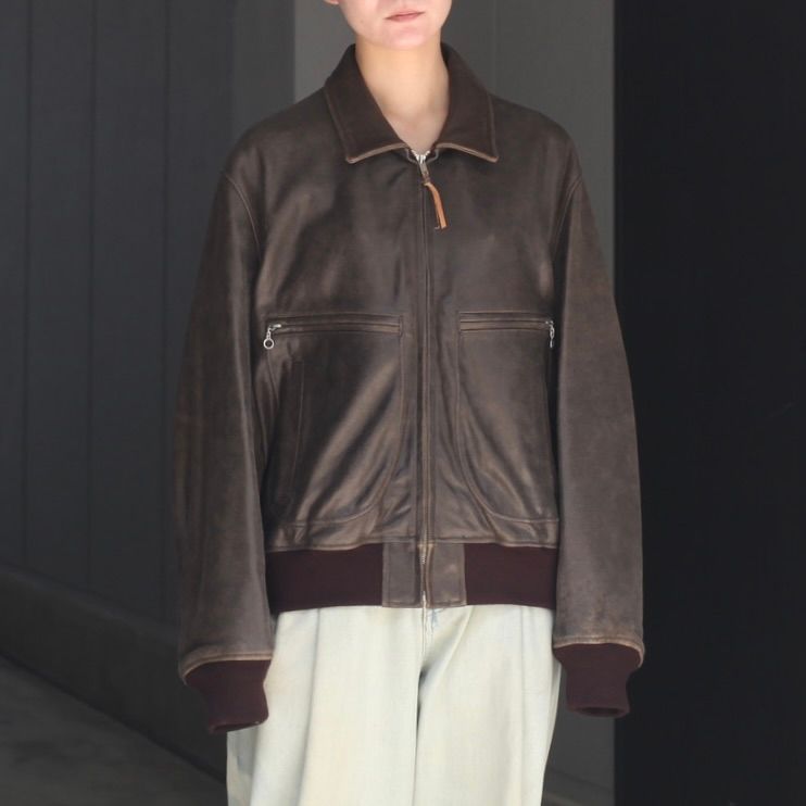 【残り一点】Sheep Leather Sports Jacket