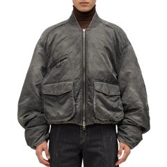 【残り一点】Spray Painted Nylon Bomber Jacket