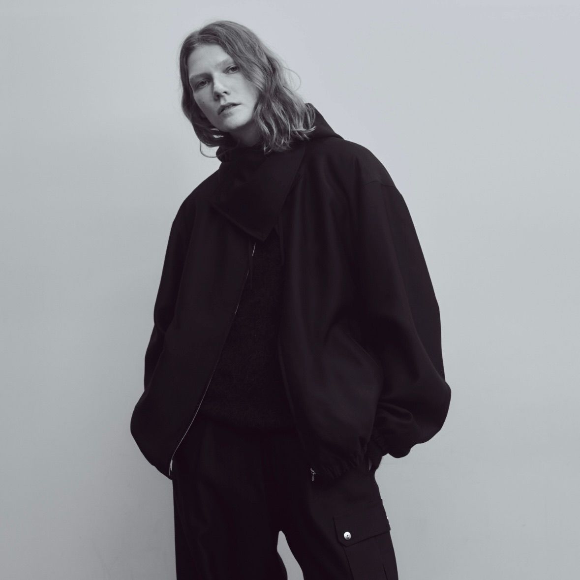 ssstein - 【残りわずか】W/R/SI Double Weave Hooded Jacket ssstein - 【残りわずか】W/R/SI Double Weave Hooded Jacket