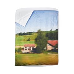 【残りわずか】Swiss Landscape Blanket L