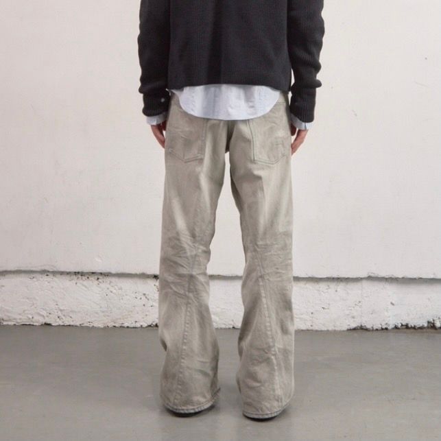【残りわずか】3D Twisted Wide Leg Jeans