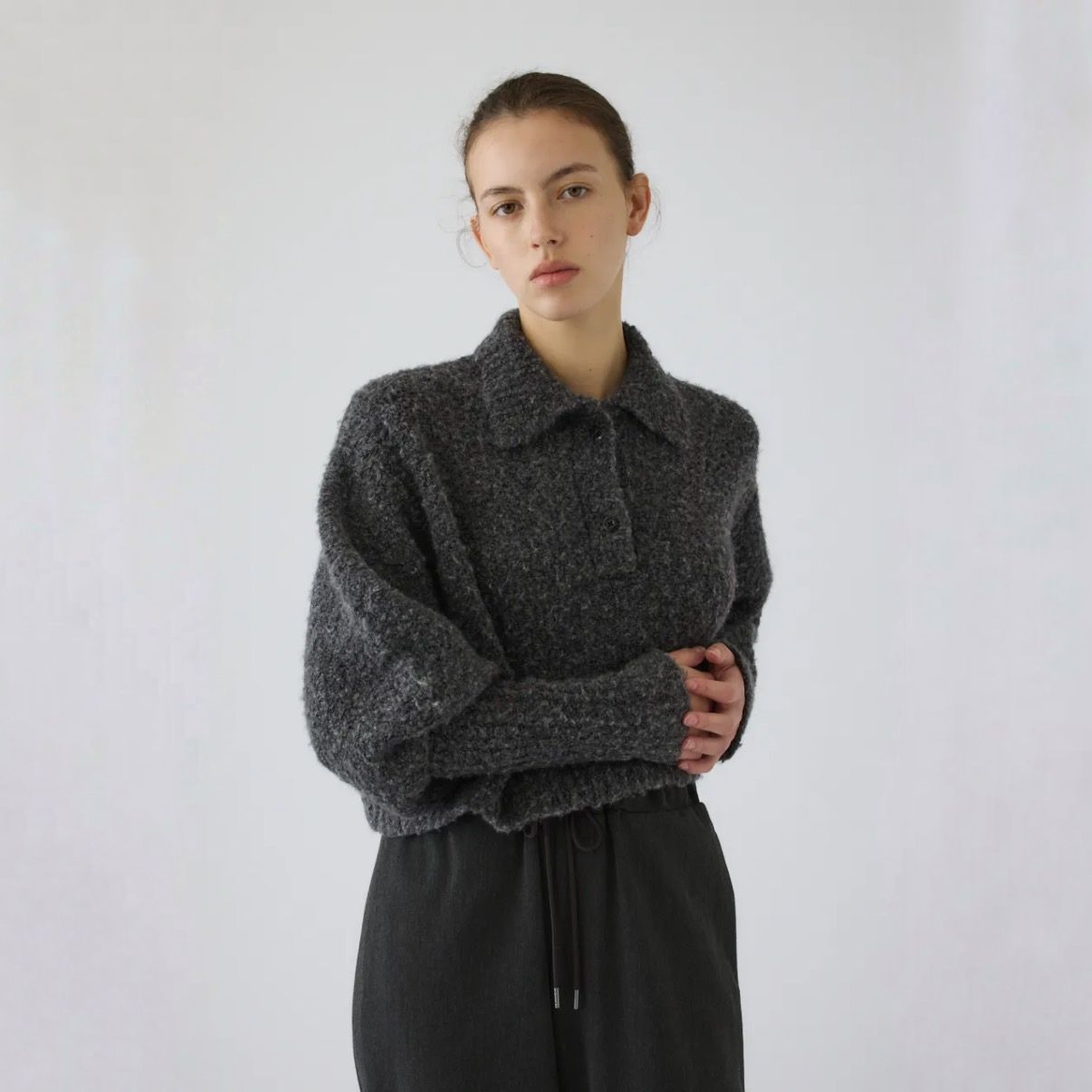 【残り一点】Boucle Short Knit